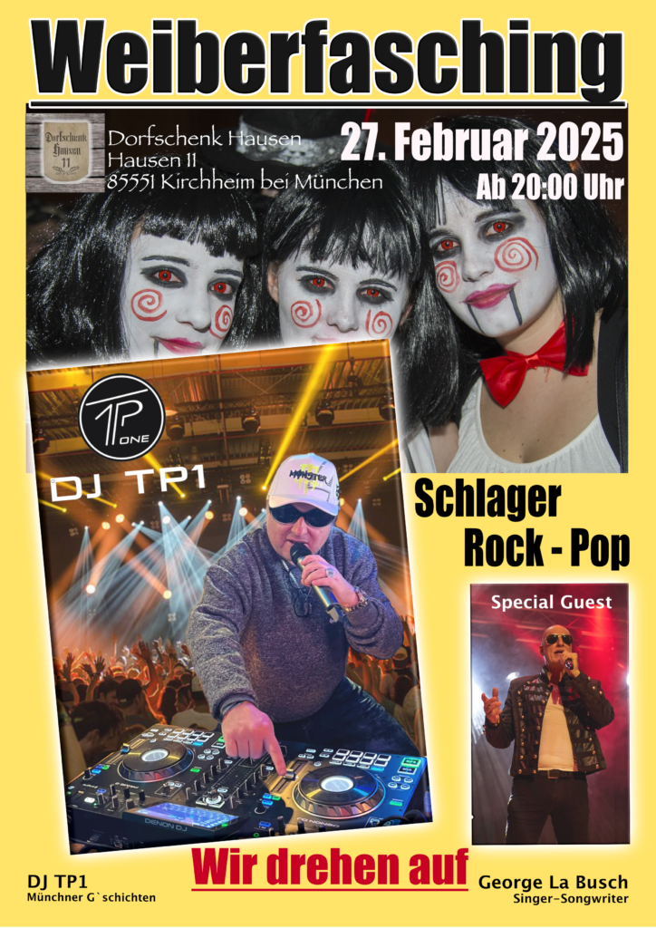 Weiberfasching in Kirchheim - Hausen (bei München) @ Dorfschenk Hausen