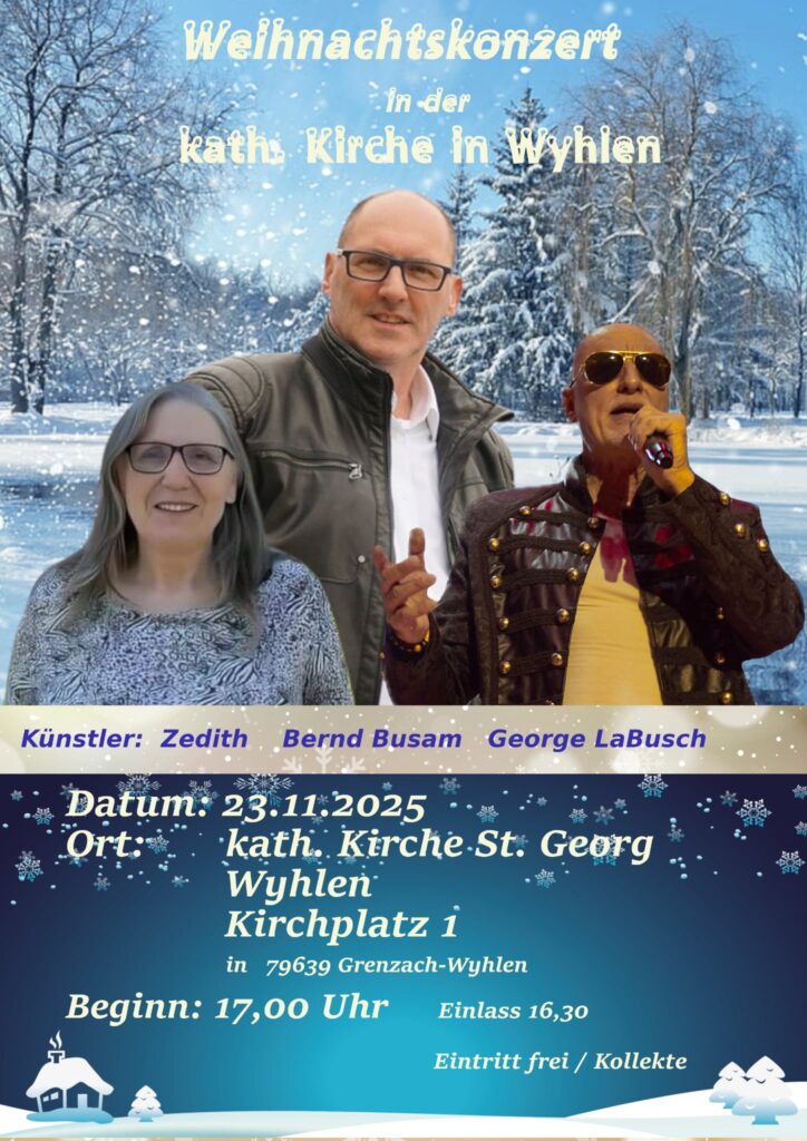 Weihnachtskonzert in Wyhlen @ Kath. Kirche St. Georg